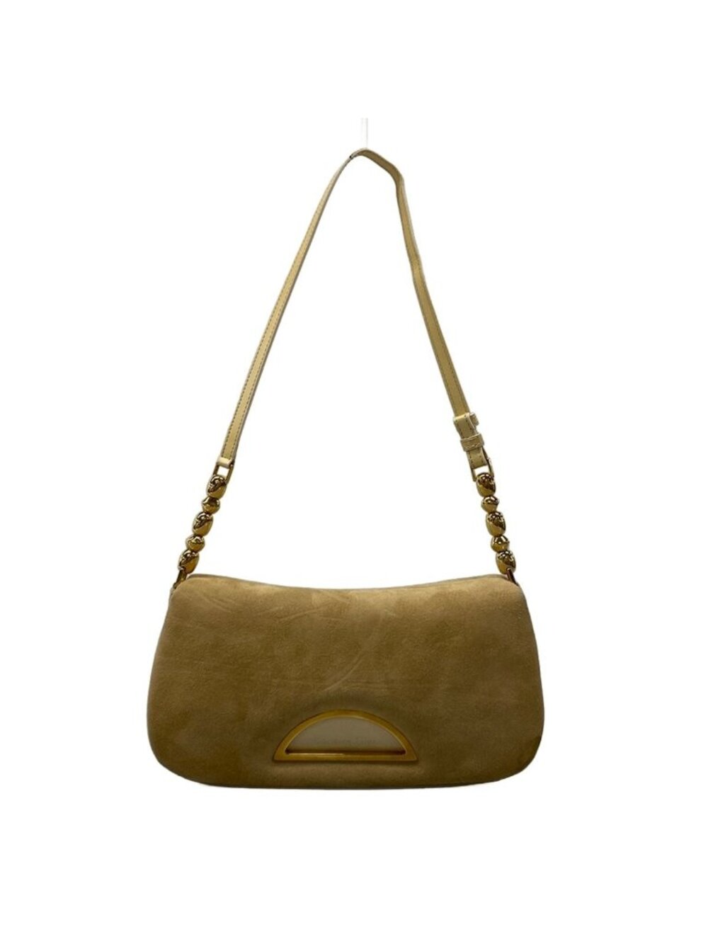 Dior Shoulder Bag Malice Pearl Beige Leather